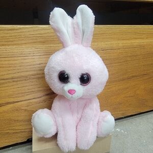 Adorable Pink Bunny Stuffed Animal | 11 Inches Tall | Adult Owned